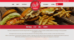 Desktop Screenshot of aioliburger.com