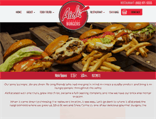 Tablet Screenshot of aioliburger.com